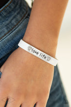 Load image into Gallery viewer, Paparazzi Accessories - Love Life - White