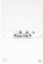 Load image into Gallery viewer, Paparazzi Accessories - Love Life - White
