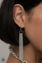 Load image into Gallery viewer, Paparazzi Accessories - SCARFed for Attention - Silver