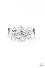 Load image into Gallery viewer, Paparazzi Accessories - Beat Around The ROSEBUSH - Silver