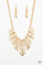 Load image into Gallery viewer, Paparazzi Accessories - Texture Tigress - Gold