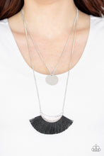 Load image into Gallery viewer, Paparazzi Accessories - Tassel Temptation - Black