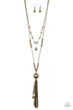 Load image into Gallery viewer, Paparazzi Accessories - Abstract Elegance - Brass
