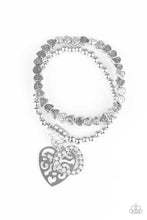 Load image into Gallery viewer, Paparazzi Accessories - Think With Your Heart - White