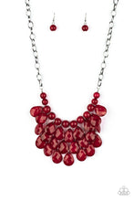 Load image into Gallery viewer, Paparazzi Accessories - Sorry To Burst Your Bubble - Red