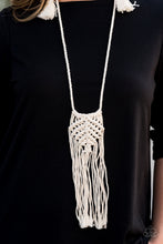 Load image into Gallery viewer, Paparazzi Accessories - Macrame Mantra - White