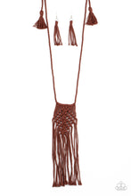 Load image into Gallery viewer, Paparazzi Accessories - Macrame Mantra - Brown