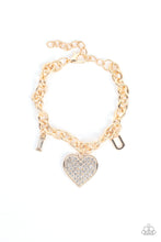 Load image into Gallery viewer, Paparazzi Accessories - Declaration of Love - Gold