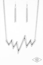 Load image into Gallery viewer, Paparazzi Accessories - In A Heartbeat - Silver