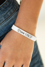 Load image into Gallery viewer, Paparazzi Accessories - Love Life - White
