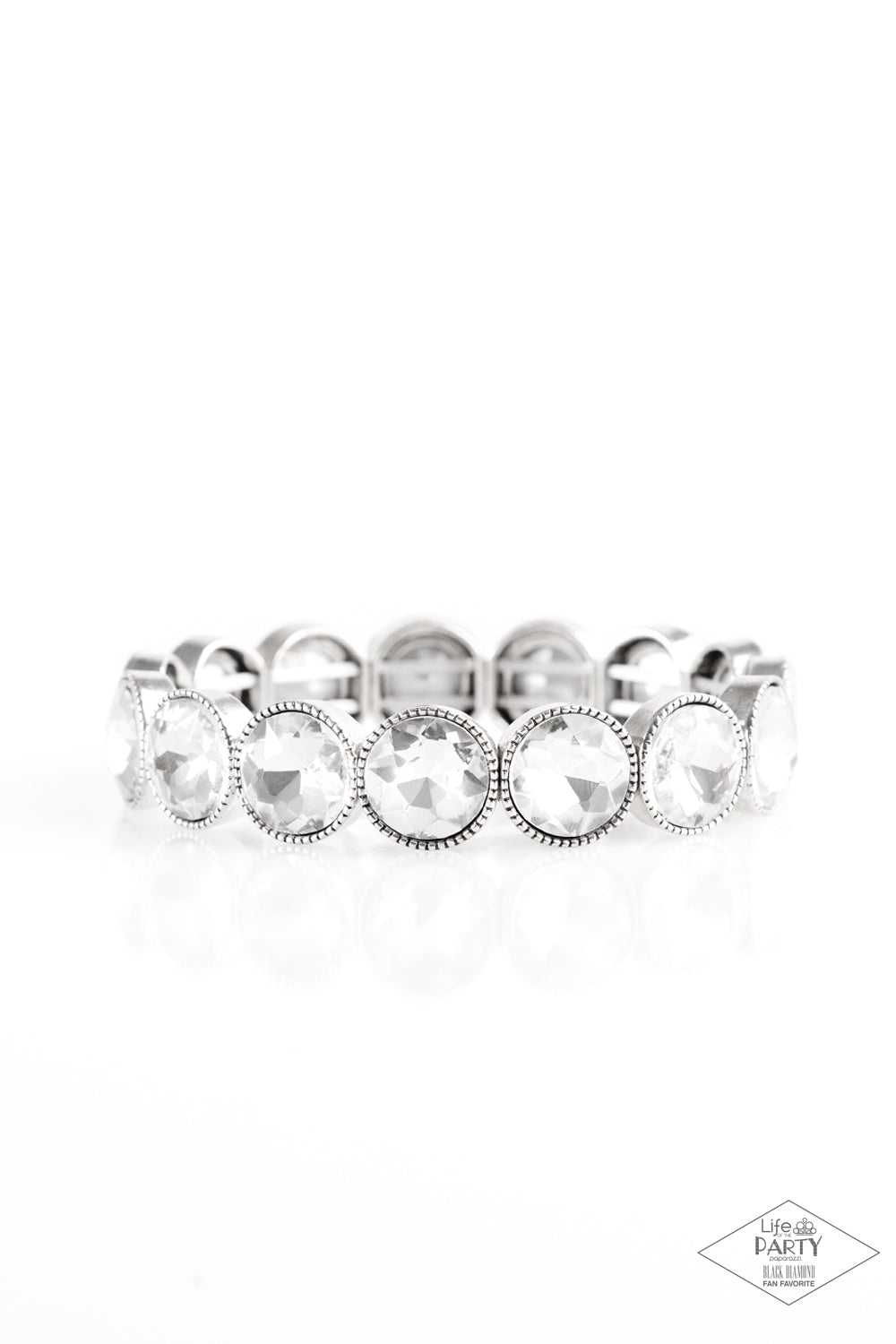 Paparazzi Accessoreis - Number One Knockout - White