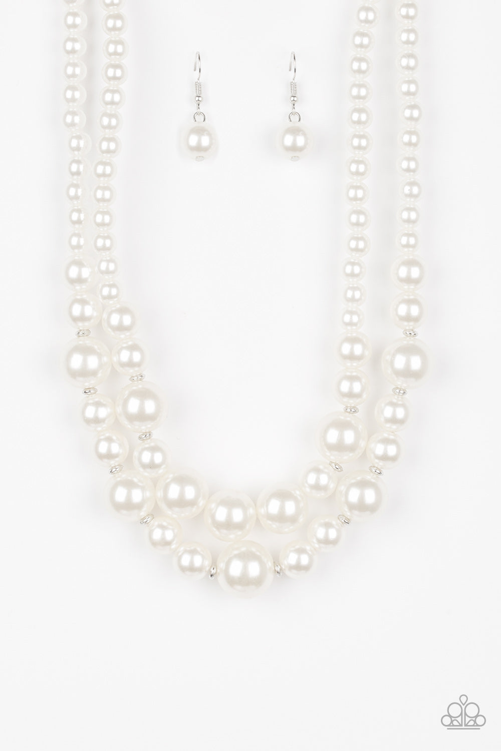 Paparazzi Accessories - The More The Modest - White