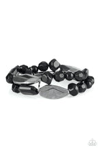 Load image into Gallery viewer, Paparazzi Accessories - Rockin Rock Candy - Black
