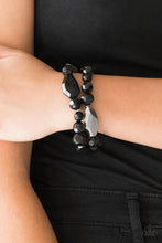 Load image into Gallery viewer, Paparazzi Accessories - Rockin Rock Candy - Black
