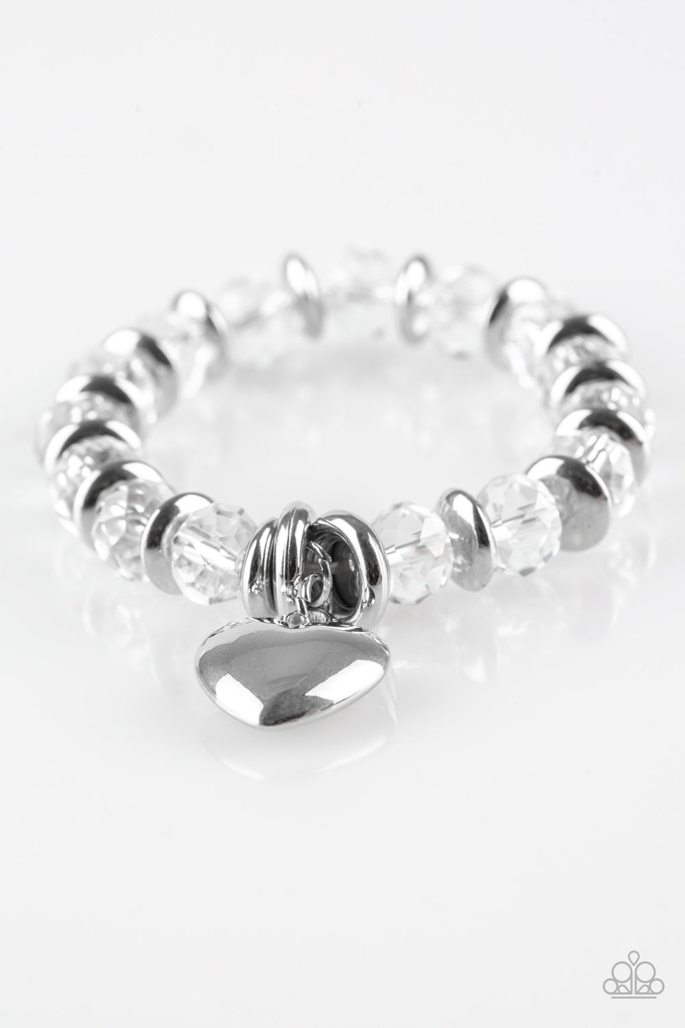 Paparazzi Accessories - Need I Say AMOUR? - White