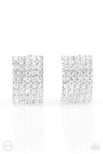 Load image into Gallery viewer, Paparazzi Accessories - Hollywood Hotshot - White Clip-On

