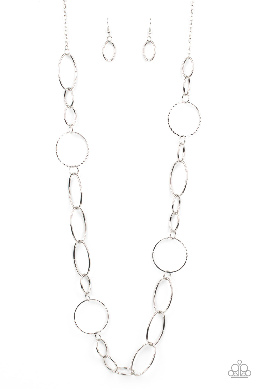 Paparazzi Accessories - Perfect MISMATCH - Silver
