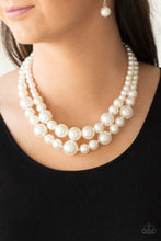 Load image into Gallery viewer, Paparazzi Accessories - The More The Modest - White
