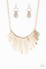 Load image into Gallery viewer, Paparazzi Accessories - Welcome To The Pack - Gold
