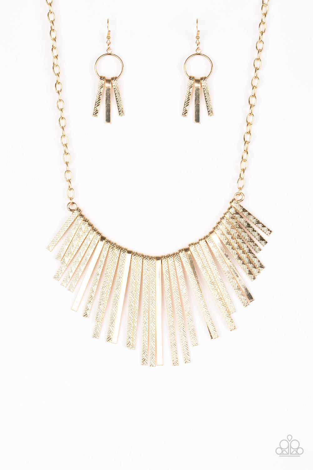 Paparazzi Accessories - Welcome To The Pack - Gold
