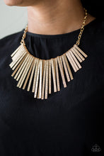 Load image into Gallery viewer, Paparazzi Accessories - Welcome To The Pack - Gold
