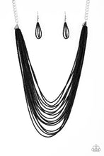 Load image into Gallery viewer, Paparazzi Accessories - Peacefully Pacific - Black
