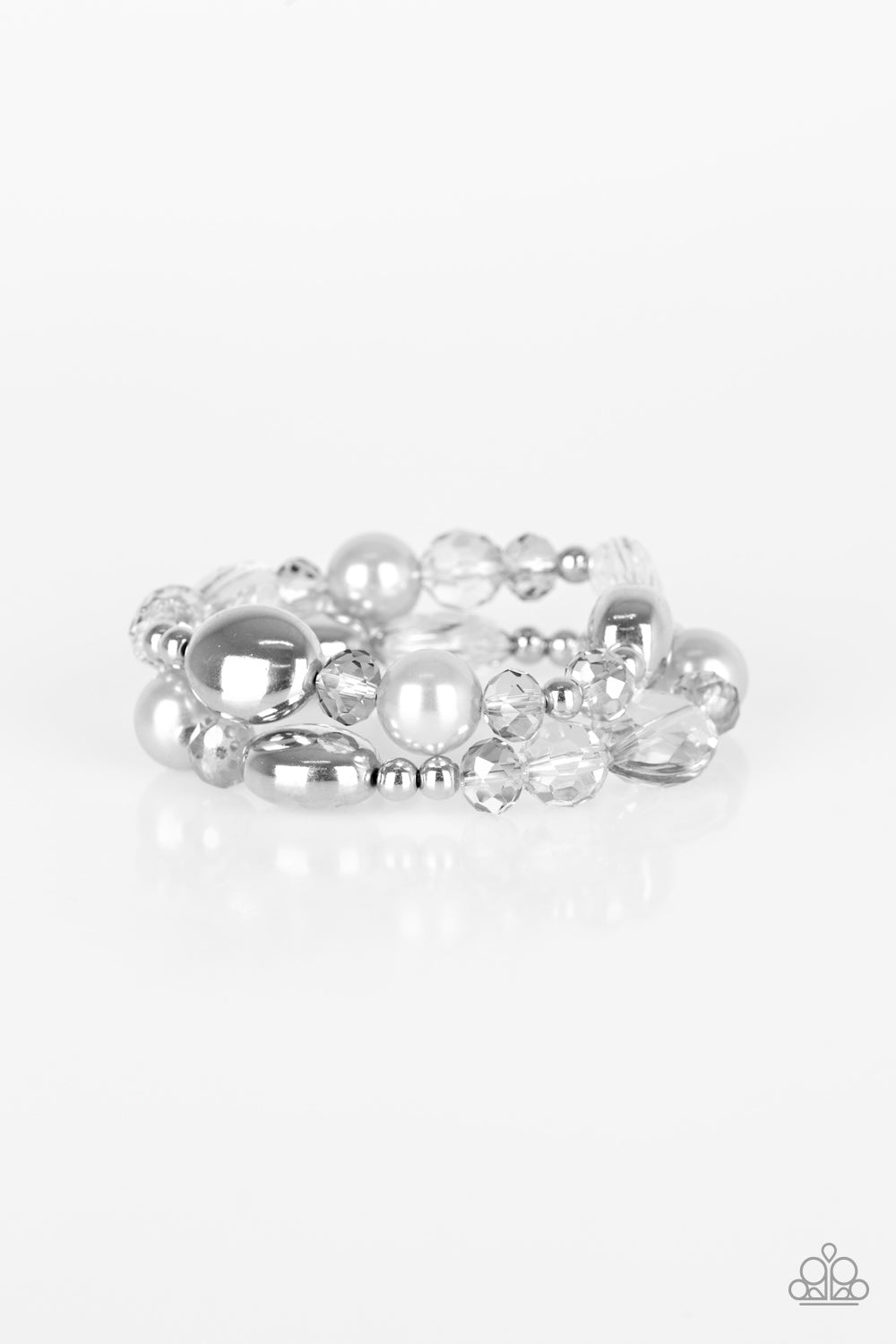 Paparazzi Accessories - Downtown Dazzle - Silver