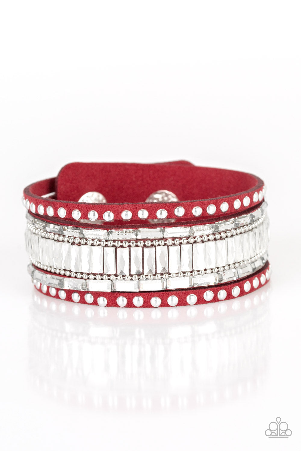 Paparazzi Accessories - Rock Star Rocker - Red