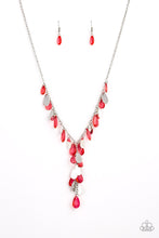 Load image into Gallery viewer, Paparazzi Accessories - Sailboat Sunsets - Red
