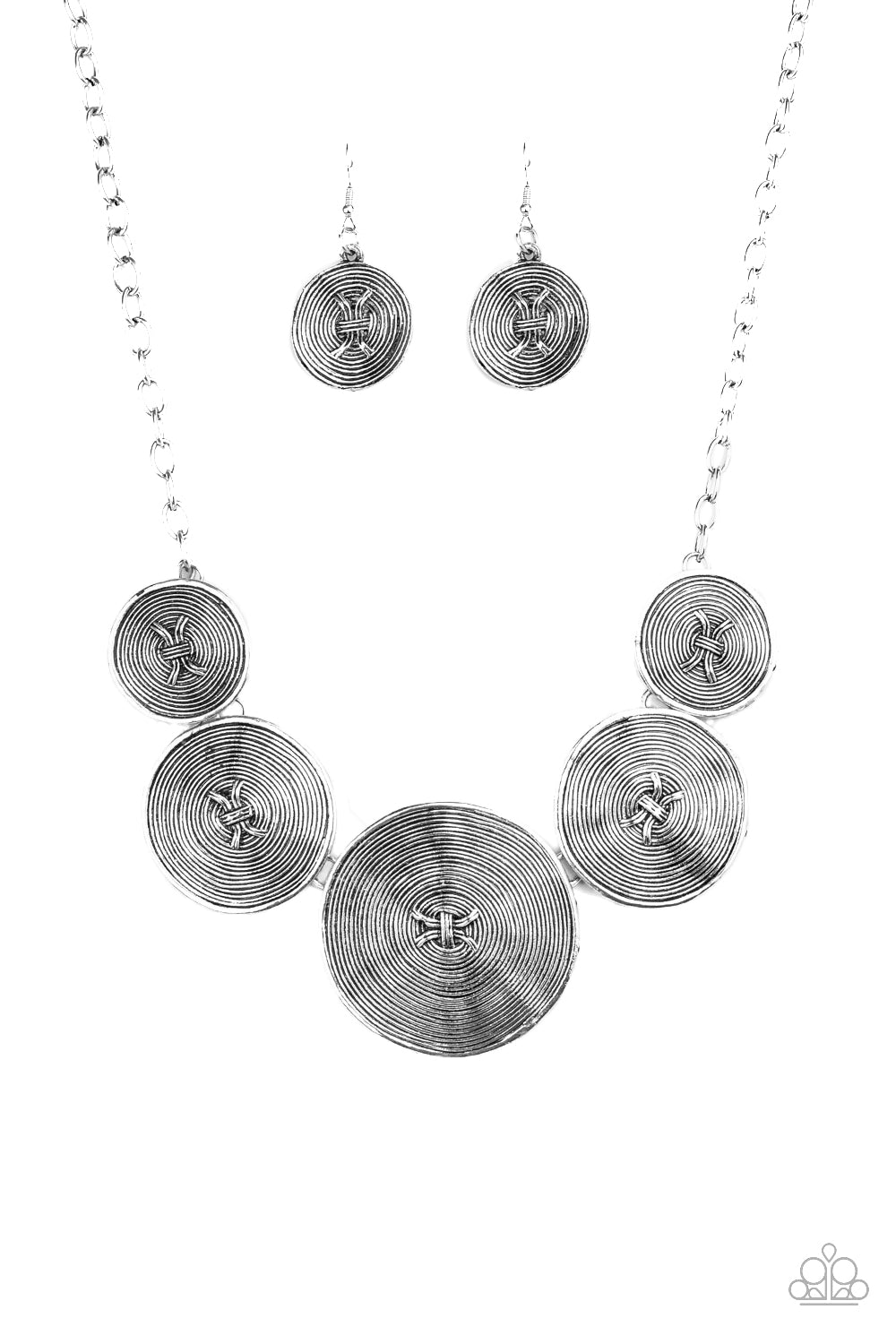 Paparazzi Accessories - Deserves A Medal - Silver