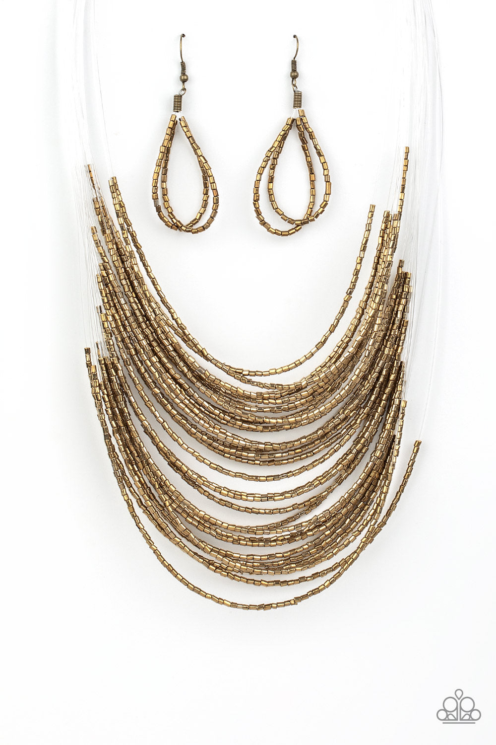 Paparazzi Accessories - Catwalk Queen - Brass