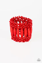 Load image into Gallery viewer, Paparazzi Accessories - Barbados Beach Club - Red
