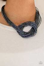 Load image into Gallery viewer, Paparazzi Accessories - Knotted Knockout - Blue
