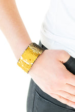 Load image into Gallery viewer, Paparazzi Accessories - Mer-mazingly Mermaid - Gold
