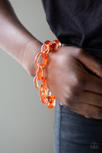 Load image into Gallery viewer, Paparazzi Accessories - Ice Ice Baby - Orange
