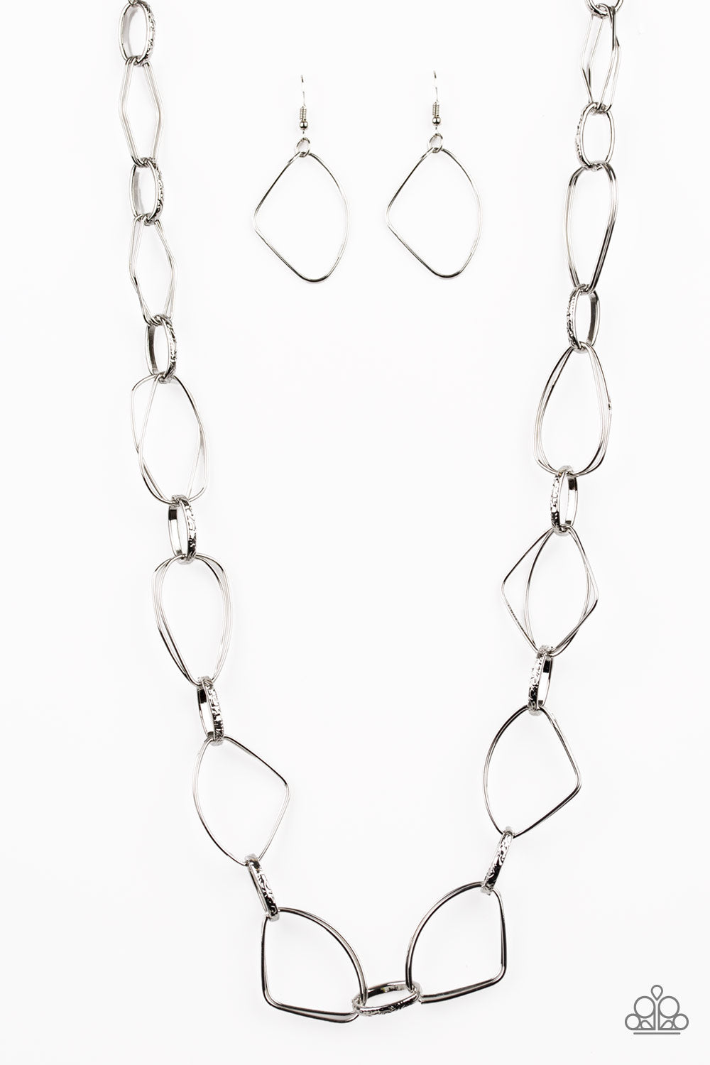 Paparazzi Accessories - Attitude Adjustment - Silver