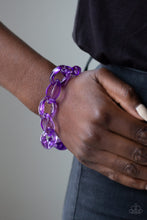 Load image into Gallery viewer, Paparazzi Accessories - Ice Ice Baby - Purple
