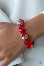 Load image into Gallery viewer, Paparazzi Accessories - Ice Ice-Breaker - Red
