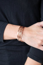 Load image into Gallery viewer, Paparazzi Accessories - Timelessly Textured - Rose Gold

