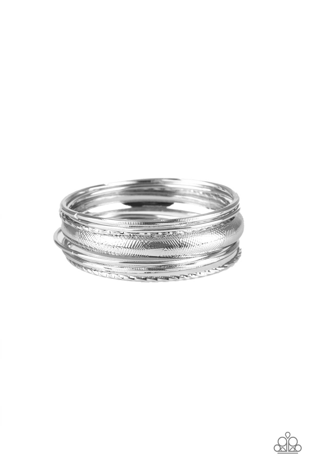 Paparazzi Accessories - The Customer Is Always BRIGHT - Silver