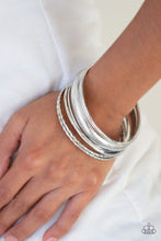 Load image into Gallery viewer, Paparazzi Accessories - The Customer Is Always BRIGHT - Silver
