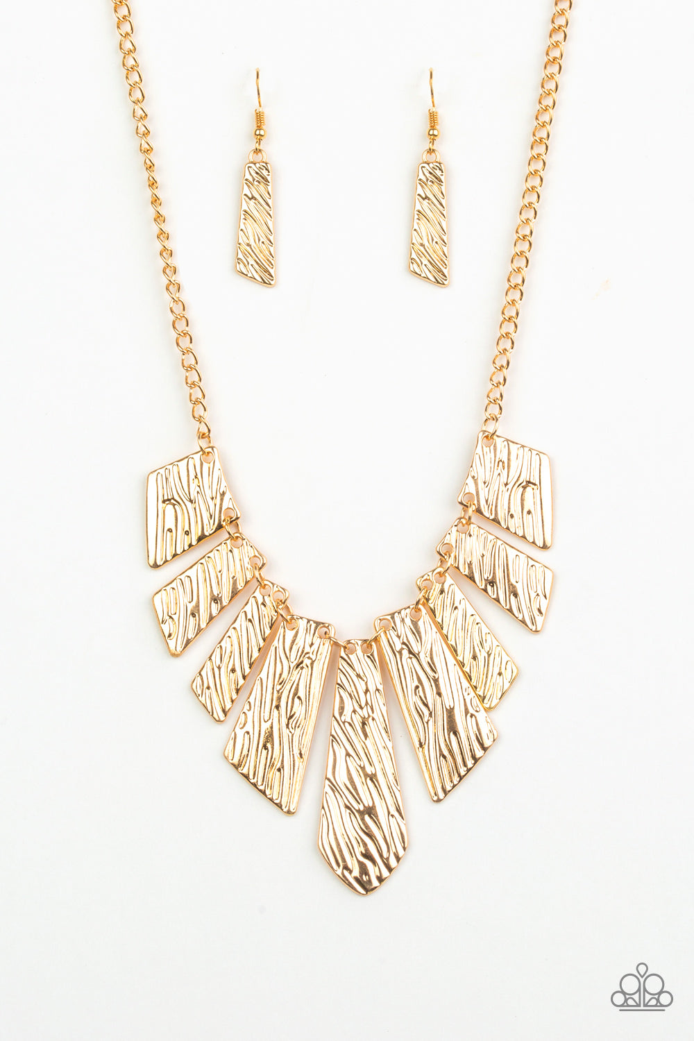 Paparazzi Accessories - Texture Tigress - Gold