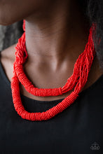 Load image into Gallery viewer, Paparazzi Accessories - Right As RAINFOREST - Red
