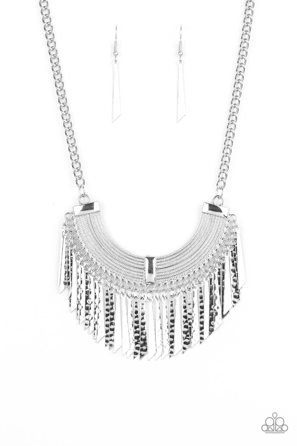 Paparazzi Accessories - Impressively Incan - Silver