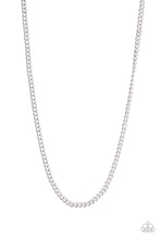 Load image into Gallery viewer, Paparazzi Accessories - First Rule Of Fight Club - Silver
