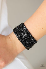 Load image into Gallery viewer, Paparazzi Accessories - Starry Sequins - Black
