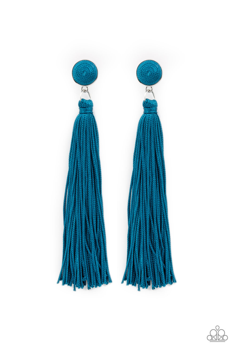 Paparazzi Accessories - Tightrope Tassel - Blue