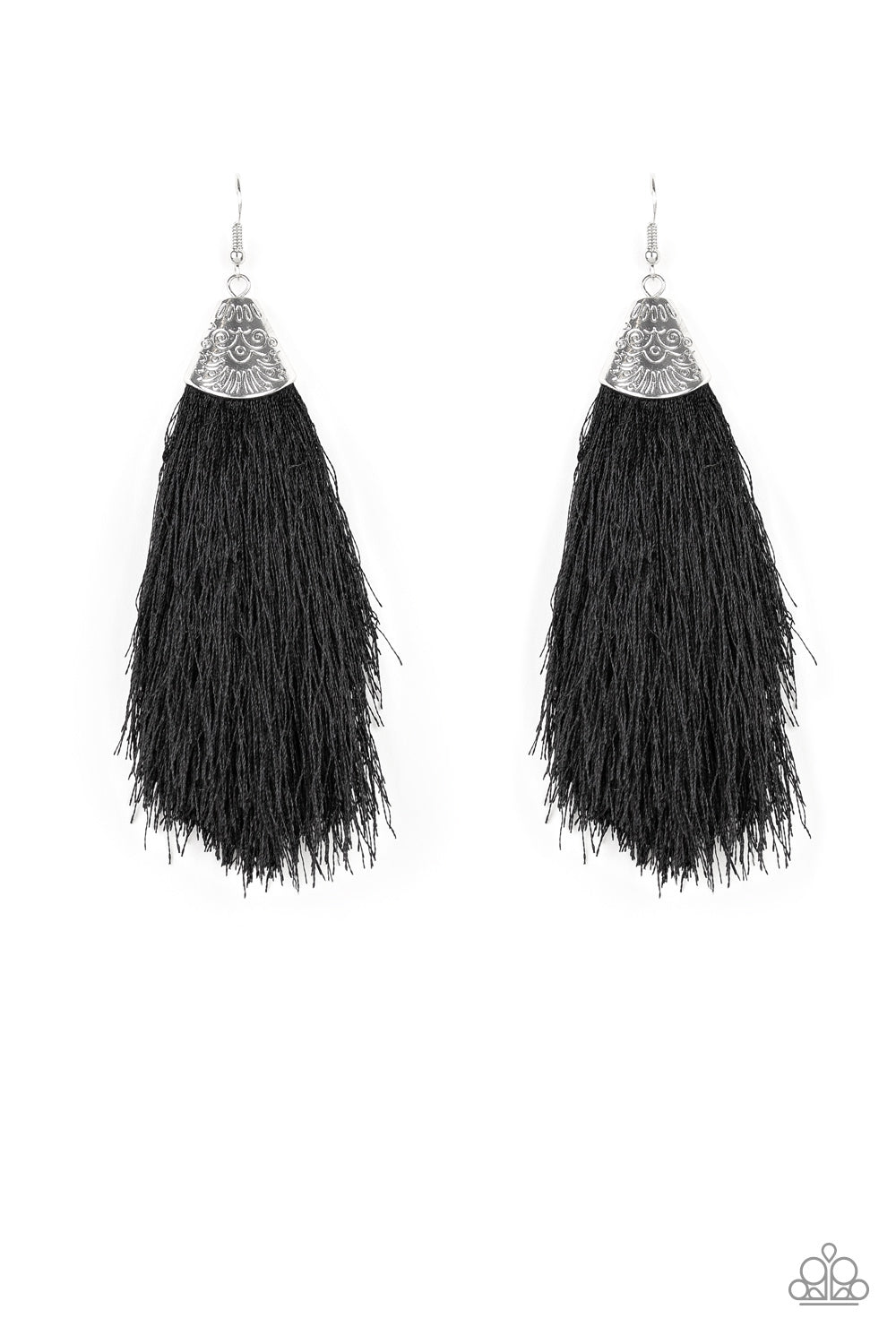 Paparazzi Accessories - Tassel Temptress - Black