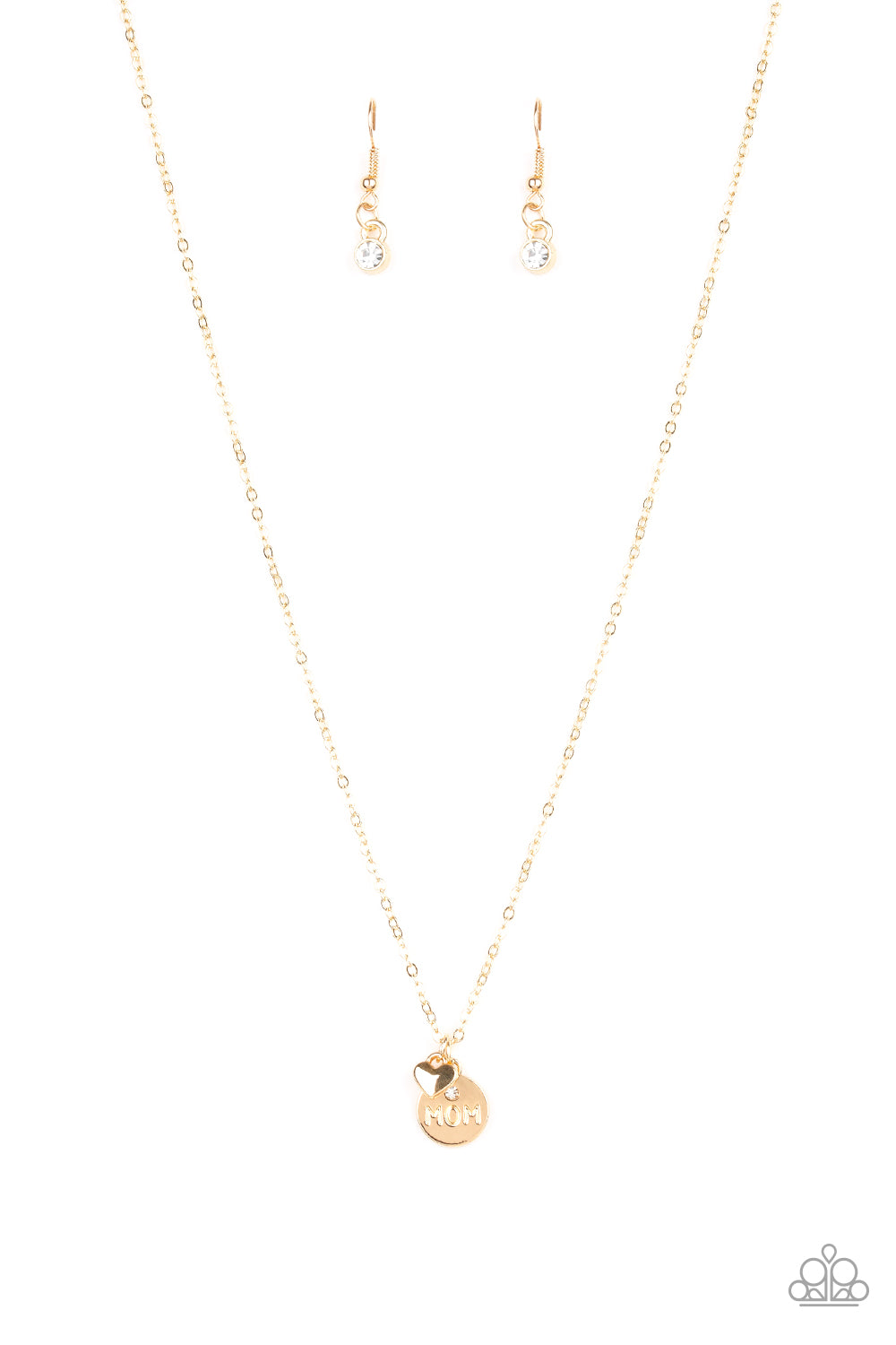 Paparazzi Accessories - Worlds Best Mom - Gold