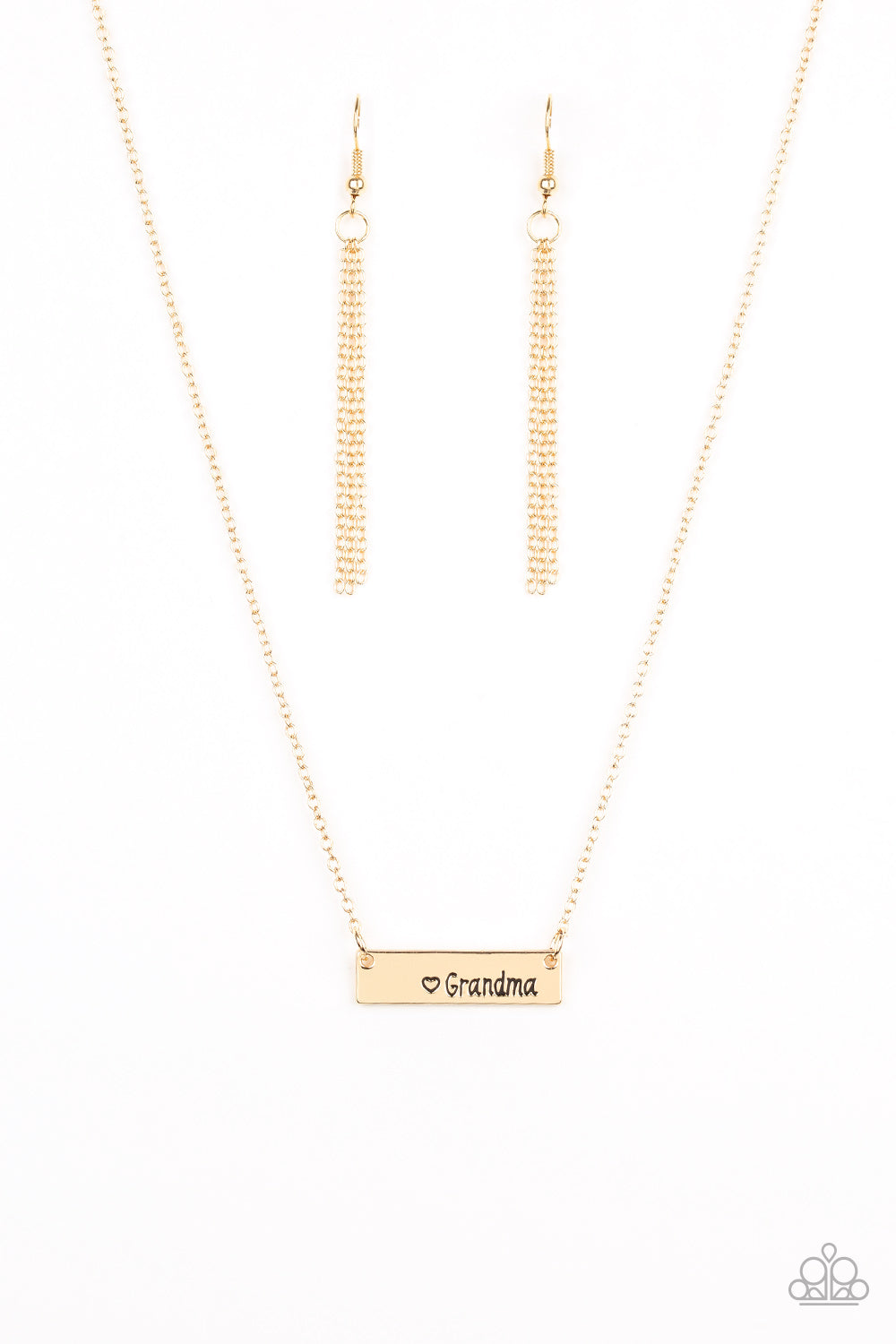 Paparazzi Accessories - Best Grandma Ever - Gold
